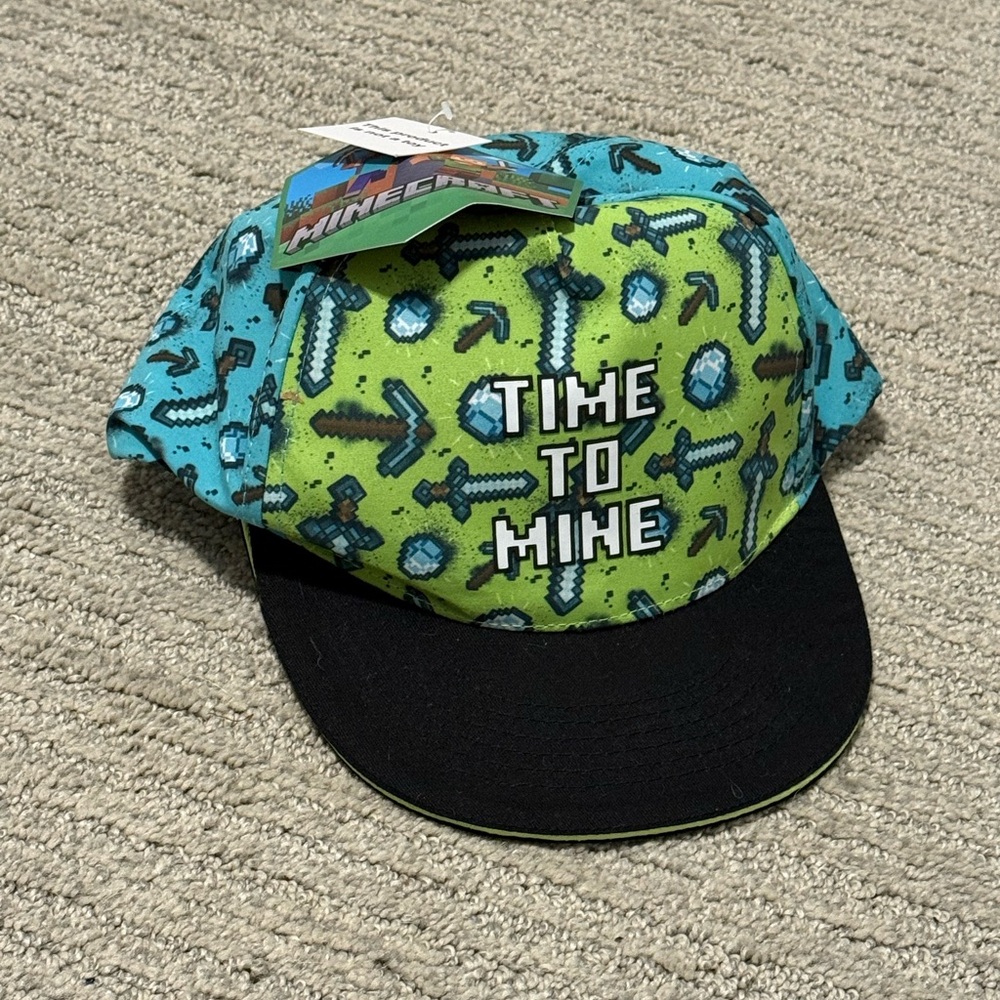 Minecraft Kids Cap
